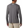 Columbia mens Pfg Zero Rules Long Sleeve Shirt(City Grey)