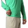 Columbia mens Pfg Zero Rules Long Sleeve Shirt(Dark Lime)