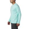Columbia mens Pfg Zero Rules Long Sleeve Shirt(Gulf Stream)