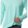 Columbia mens Pfg Zero Rules Long Sleeve Shirt(Gulf Stream)