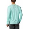 Columbia mens Pfg Zero Rules Long Sleeve Shirt(Gulf Stream)