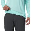 Columbia mens Pfg Zero Rules Long Sleeve Shirt(Gulf Stream)