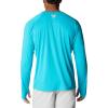 Columbia mens Pfg Zero Rules Long Sleeve Shirt(Ocean Teal)