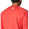 Columbia mens Pfg Zero Rules Long Sleeve Shirt(Red Hibiscus)