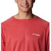 Columbia mens Pfg Zero Rules Long Sleeve Shirt(Sunset Red)