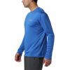 Columbia mens Pfg Zero Rules Long Sleeve Shirt(Vivid Blue)