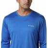 Columbia mens Pfg Zero Rules Long Sleeve Shirt(Vivid Blue)
