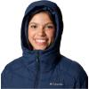Columbia womens Joy Peak Ii Hooded Jacket(Collegiate Navy)