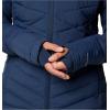 Columbia womens Joy Peak Ii Hooded Jacket(Collegiate Navy)