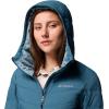 Columbia womens Joy Peak Ii Hooded Jacket(Everblue)