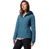 Columbia womens Joy Peak Ii Hooded Jacket(Everblue)