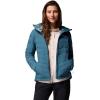 Columbia womens Joy Peak Ii Hooded Jacket(Everblue)