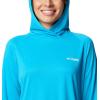 Columbia womens Pfg Solar Stream Elite Hoodie(Ocean Blue)