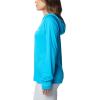 Columbia womens Pfg Solar Stream Elite Hoodie(Ocean Blue)