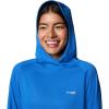 Columbia womens Pfg Solar Stream Elite Hoodie(Vivid Blue)