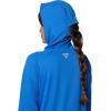 Columbia womens Pfg Solar Stream Elite Hoodie(Vivid Blue)