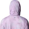 Columbia womens Pfg Solar Stream Printed Hoodie(Hydrangea Seafoamed)