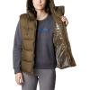 Columbia womens Pike Lake II Insulated Vest(Olive Green)
