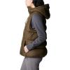 Columbia womens Pike Lake II Insulated Vest(Olive Green)