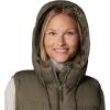 Columbia womens Pike Lake II Insulated Vest(Stone Green)