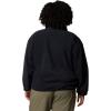 Columbia womens Sequoia Grove Half Zip Fleece(Black)