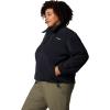 Columbia womens Sequoia Grove Half Zip Fleece(Black)