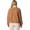 Columbia womens Sequoia Grove Half Zip Fleece(Camel Brown/Canoe)