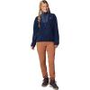Columbia womens Sequoia Grove Half Zip Fleece(Collegiate Navy/Nocturnal)