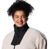 Columbia womens Sequoia Grove Half Zip Fleece(Dark Stone/Black)