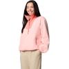 Columbia womens Sequoia Grove Half Zip Fleece(Pink Sand/Alpenglow)
