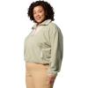 Columbia womens Sequoia Grove Half Zip Fleece(Safari/Dark Stone)