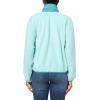 Columbia womens Sequoia Grove Half Zip Fleece(Spray/Teal)