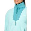 Columbia womens Sequoia Grove Half Zip Fleece(Spray/Teal)