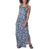 Columbia Freezer Maxi Dress(Collegiate Navy Serenoa Tonal)