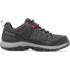 Columbia Men’s Granite Trail Waterproof Shoe(Shark/Mountain Red)