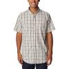 Columbia Men’s Rapid Rivers II Short Sleeve Shirt(Ancient Fossil Multi Gingham)