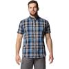 Columbia Men’s Rapid Rivers II Short Sleeve Shirt(Collegiate Navy Multi Plaid)