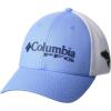 Columbia Unisex Adult PFG Logo Mesh Ball Cap(Agate Blue/Collegiate Navy)