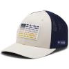 Stone/Collegiate Navy/Fade Fish Flag