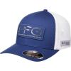 Columbia Unisex PFG Mesh Hooks Ball Cap, Carbon/Silver, L/XL