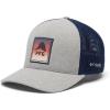Cool Grey Heather/Coll Navy/Sailfish