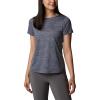 Columbia Womens Alpine Chill Zero Short Sleeve TeeT-Shirt(Nocturnal Heather)