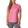 Columbia Womens Alpine Chill Zero Short Sleeve TeeT-Shirt(Wild Geranium Heather)