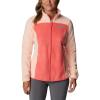 Columbia Women’s Overlook Trail Full Zip(Blush Pink/Peach Blossom)