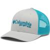 Columbia Women’s PFG Mesh Ball Cap(Cool Grey/Ocean Teal/Pfg)