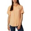 Columbia Women’s Tamiami II Short Sleeve Shirt, Light Juice, Medium