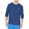 Columbia mens Pfg Zero Rules Long Sleeve Shirt(Carbon)