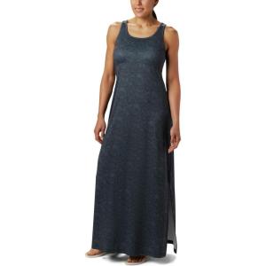 Columbia Freezer Maxi Dress(Black Seaside Swirls Print)