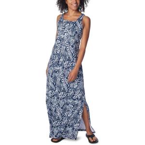 Columbia Freezer Maxi Dress(Collegiate Navy Serenoa Tonal)