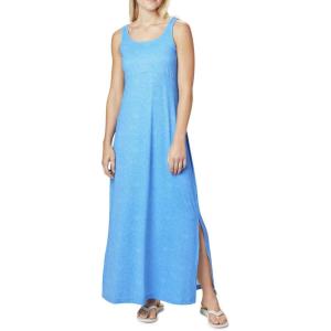Columbia Freezer Maxi Dress(Stormy Blue Seaside Swirls Print)